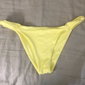 Frankie's Bikinis Malibu Bottom pineapple NWOT